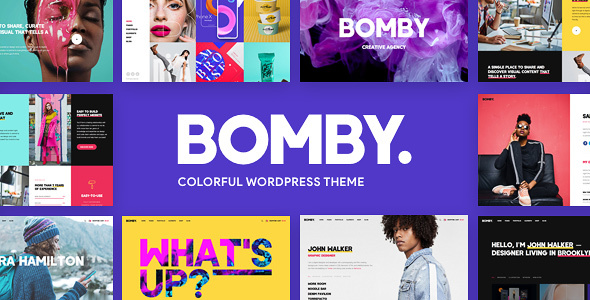 Bomby - Creative Multipurpose WP Theme